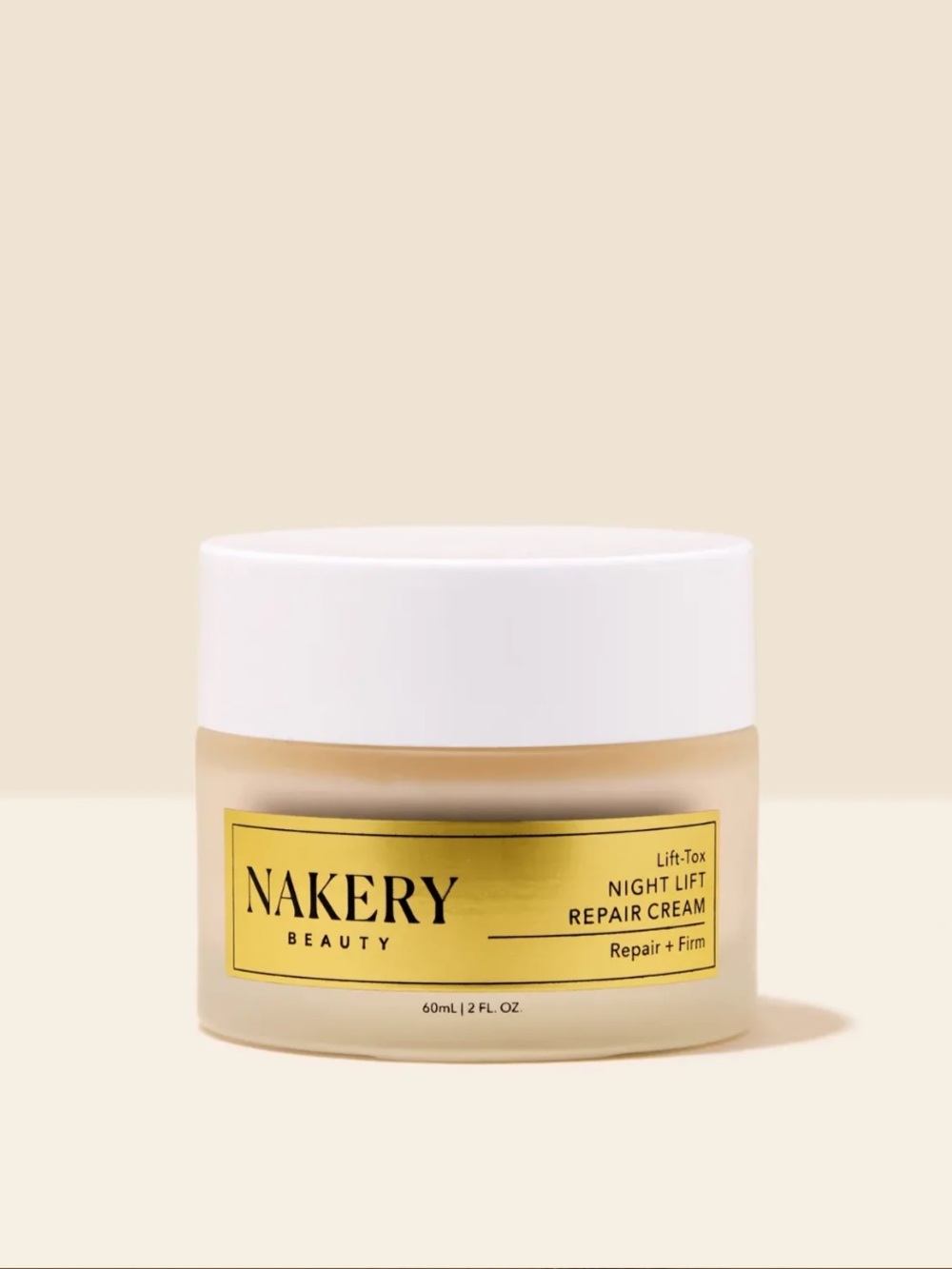 Nakery Beauty Lift-Tox Night Lift Repair Cream 2oz 60ml Brand New In Box NIB